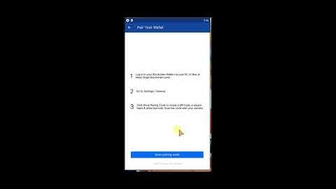 HOW TO PAIR YOUR BLOCKCHAIN APP