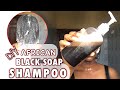 HOMEMADE AFRICAN BLACK SOAP SHAMPOO With BLACK TEA | Make This in 2 Hours!!!