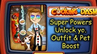 The power of OUTFITS & PET!!! (Cooking Dash - Tutorial Demo Supremo) screenshot 5