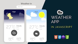 HOW TO MAKE A WEATHER APP IN JAVASCRIPT REACT | Step by Step Tutorial | HSM TECH