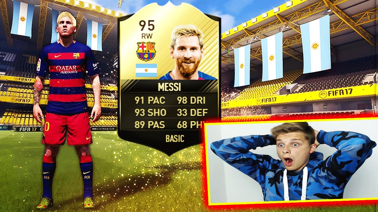 FIFA 17 - XXL 95 IF MESSI PACK OPENING & FUT DRAFT! ⛔️🔥⛔️ + WEEKEND LEAGUE - ULTIMATE TEAM (DEUTSCH)