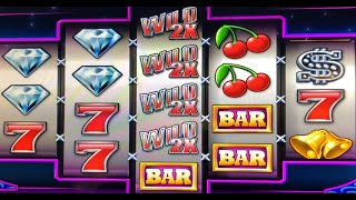 Live play on Super Sevens Supreme (Synot) slot machine - quick hit