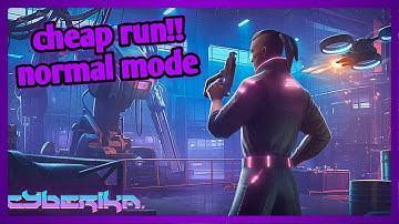 Cheap Run Againest Goliath in normal mode!! | Cyberika: Action Cyberpunk RPG