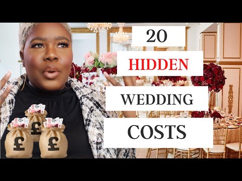 20 HIDDEN WEDDING COSTS THAT WOULD BLOW YOUR MIND!