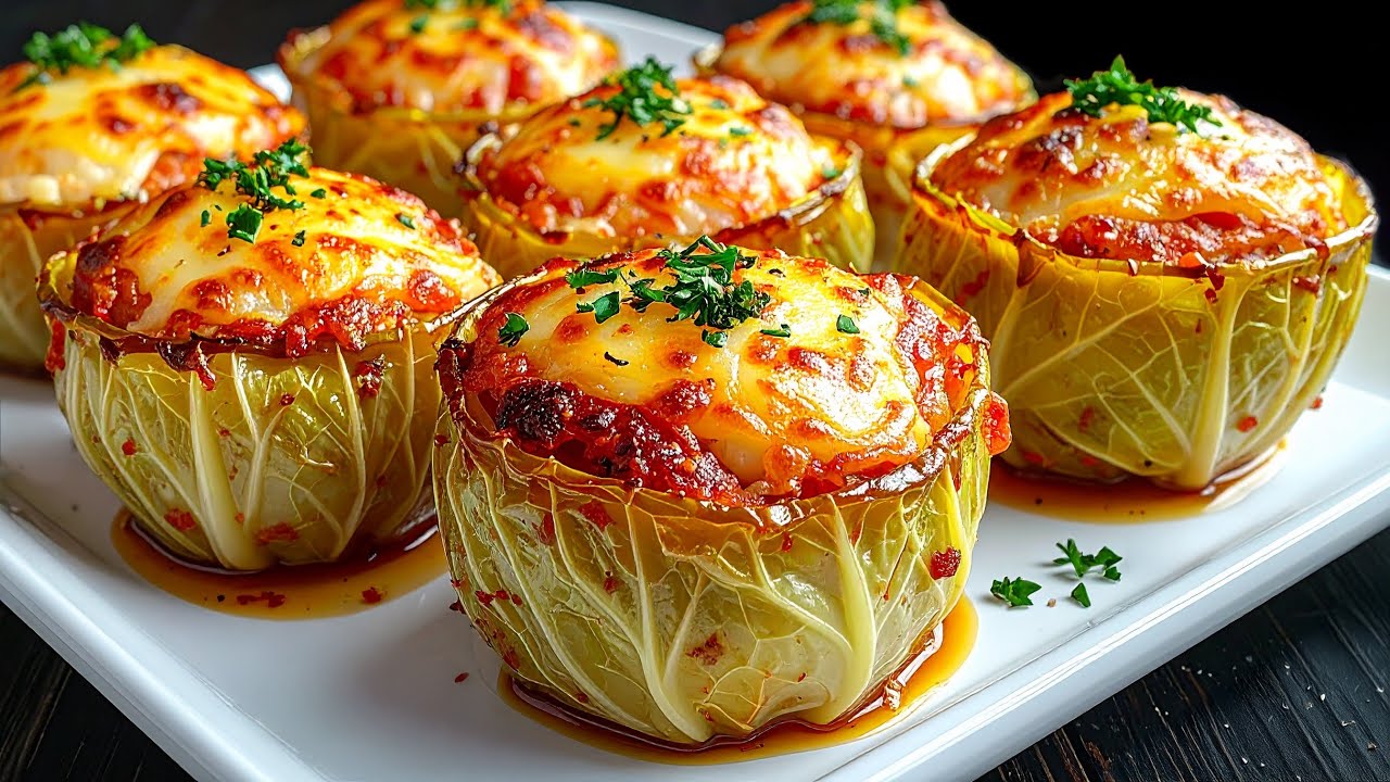 Abendessen Rezept mit einem Gang! Großmutter hat mir diesen Kohl gezeigt!
