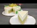 Муссовый кокосовый торт с лаймовой прослойкой в домашних условиях | Coconut Lime Cake