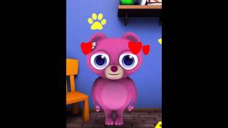 Talking Baby Bear is so cute and fun! #talkingbear #talkinggames screenshot 5