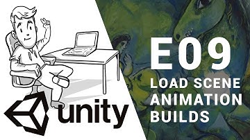 How to make a simple Game in Unity (Step by Step Tutorial) - E09: LOAD SCENES, ANIMATIONS, BUILDS