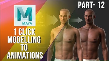 Create Maya 1 click Animations For beginner Part_12 || Praveer das|| Tutomator