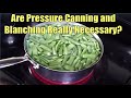 Are Pressure Canning and Blanching Really Necessary?