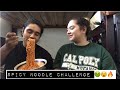 Spicy noodle challenge  mariah ortiz