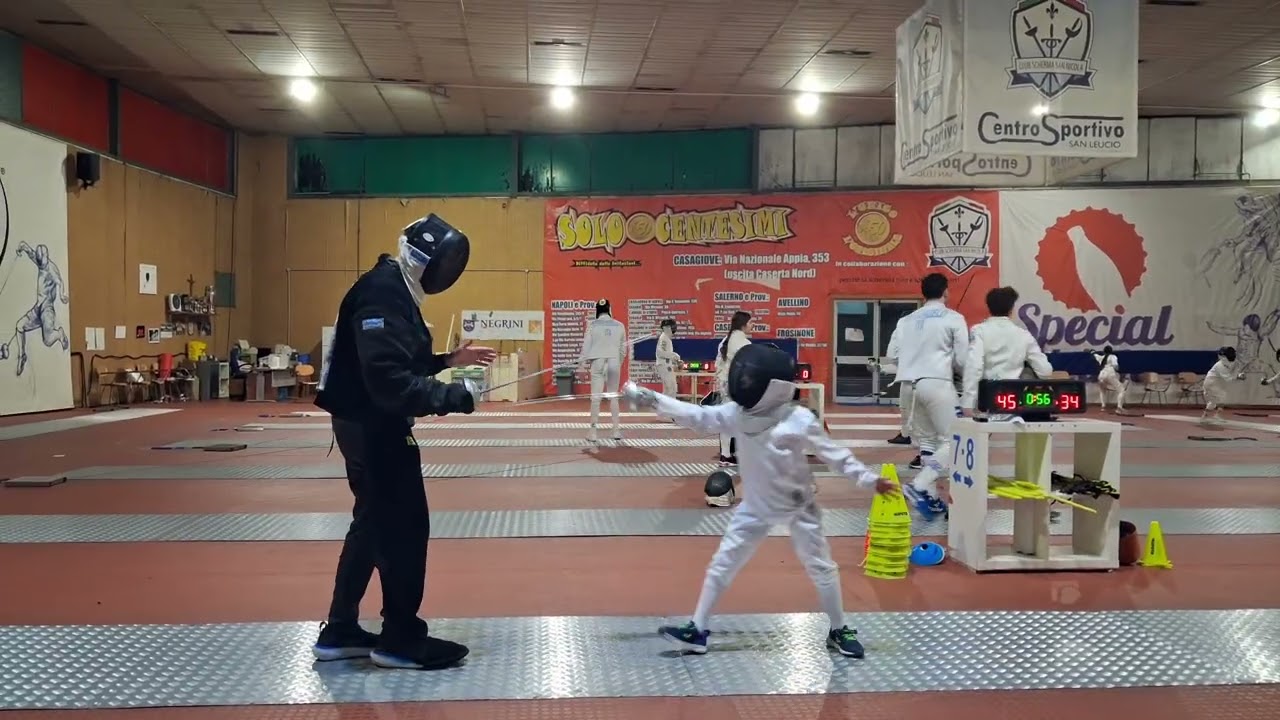 ITALIAN LESSON EPEE.  UNDER 6 years (Francesco Cioffi) 