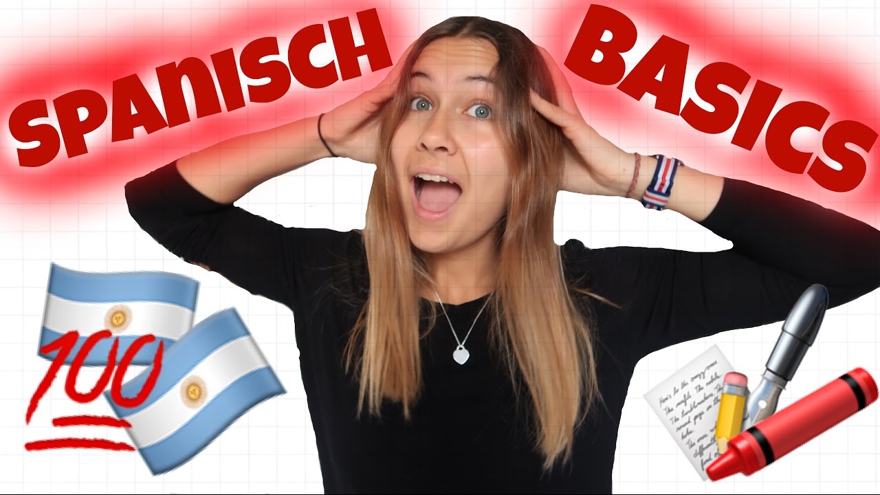 SPANISCH BASICS! & ich spreche Spanisch 😏🎉 Raja Patricia YouTube
