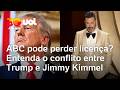 Donald Trump x Jimmy Kimmel: EUA antecipam revisão da licença da ABC após pressão por demissão