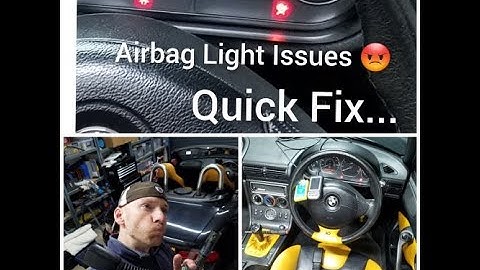 HOW TO TURN OFF AIRBAG LIGHT...