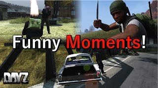 Funny Moments! DayZ Standalone Gameplay.