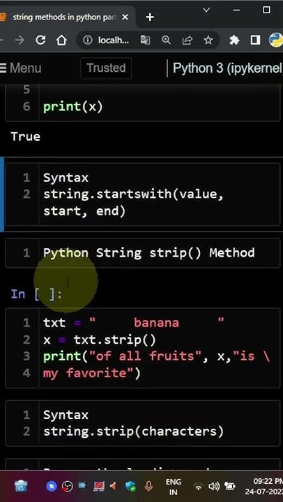 splitlines startwith strip string methods python english #python # ...