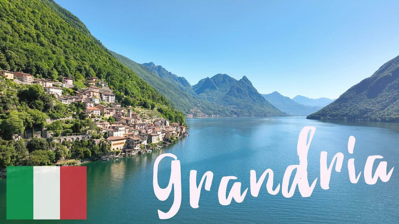 GRANDRIA - Lake Lugano from above [4K|60fps]