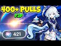 I Spent 400+ Wishes F2P For Furina...