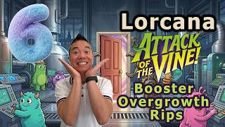 Lorcana - Attack of the Vine! - Booster Box Overgrowth Rips 6 | Epic conclusion!
