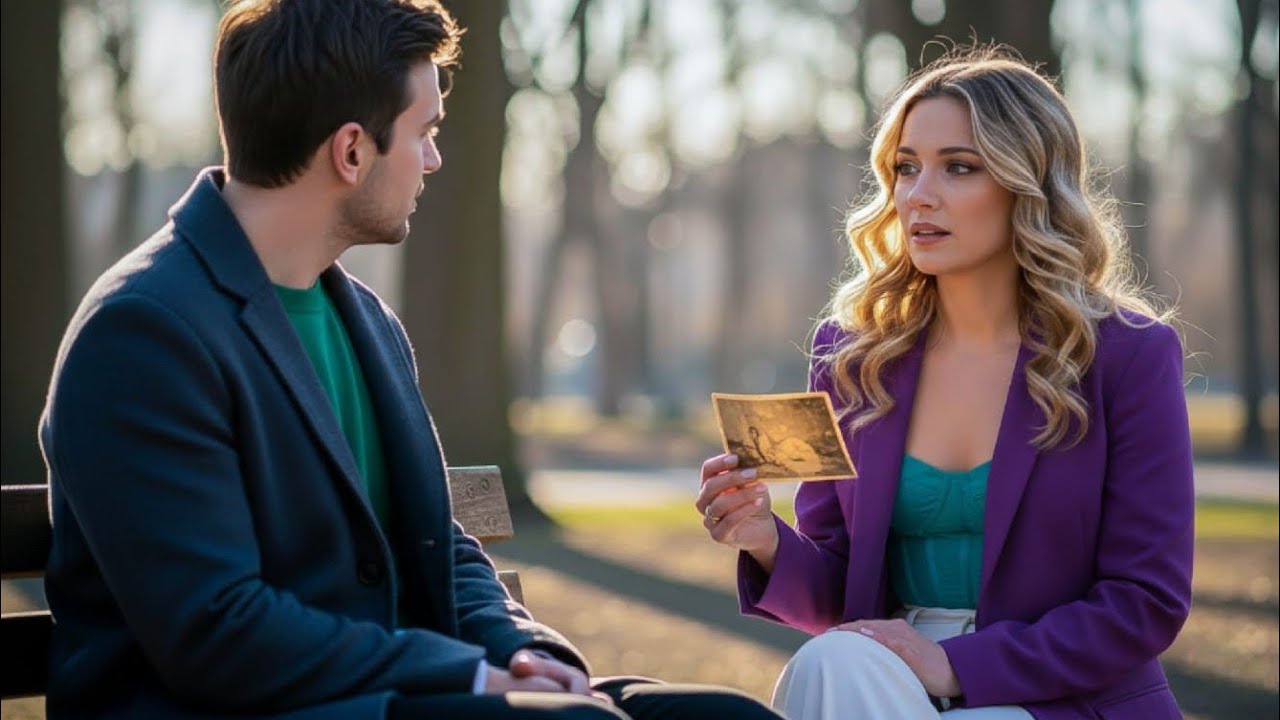 This Is You…” She Said, Holding the Photo — The Single Dad Turned Pale