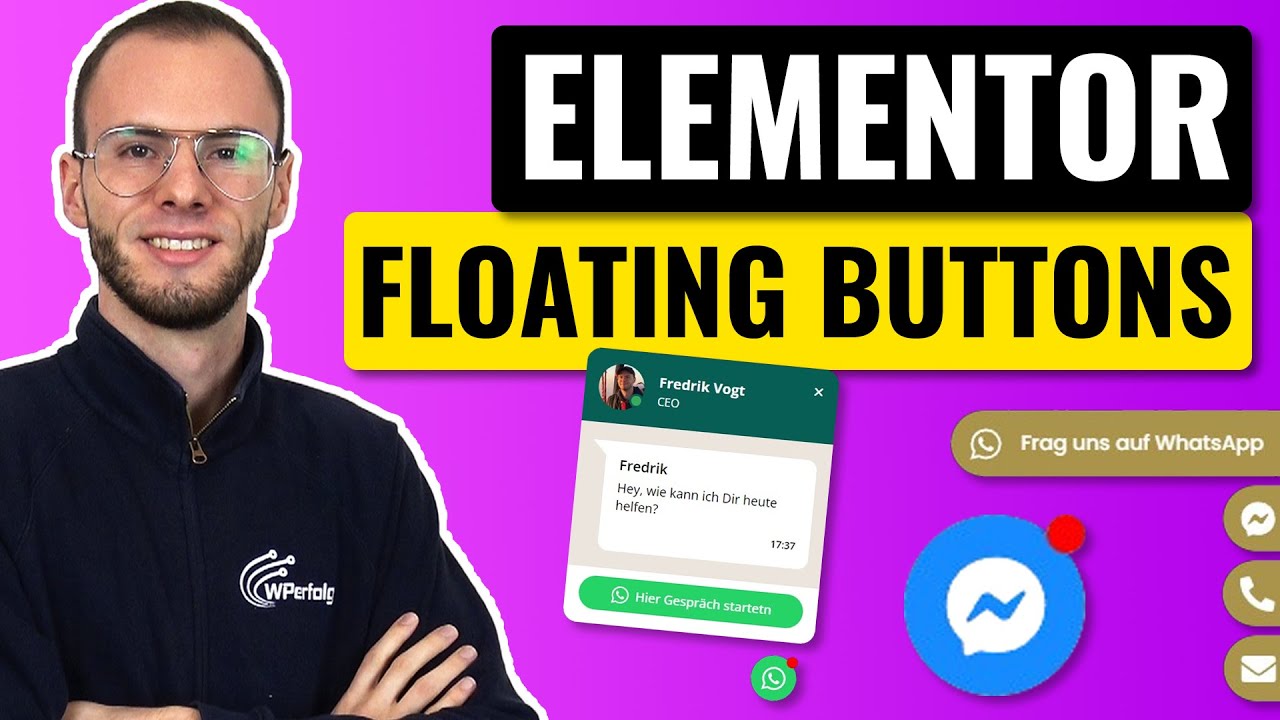 Elementor Floating Buttons (2026): Einfach WhatsApp Button, Chat ...