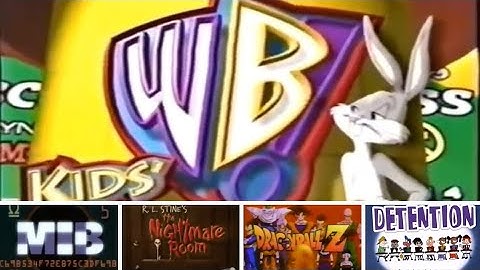 WB! Kids Saturday Morning Cartoons Back To School Special Boardcast Full Episodes With Commercials