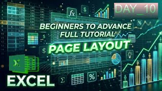 Microsoft Excel Page Layout Tab Explained | Excel Course Day 10