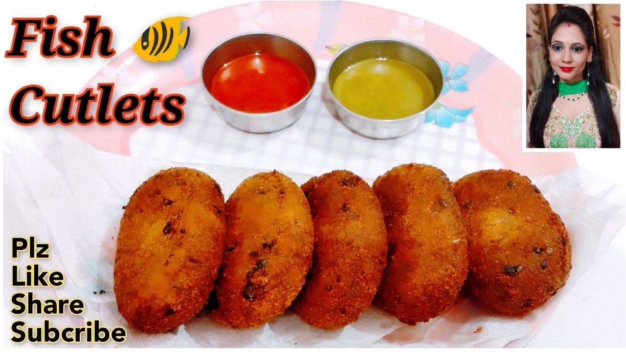 fish cutlet recipe/how to make fish cutlet recipe in hindi/fish recipe ...
