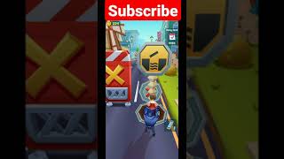 Subways surfers Games Train line to Road Running Noob vs pro #shorts screenshot 4