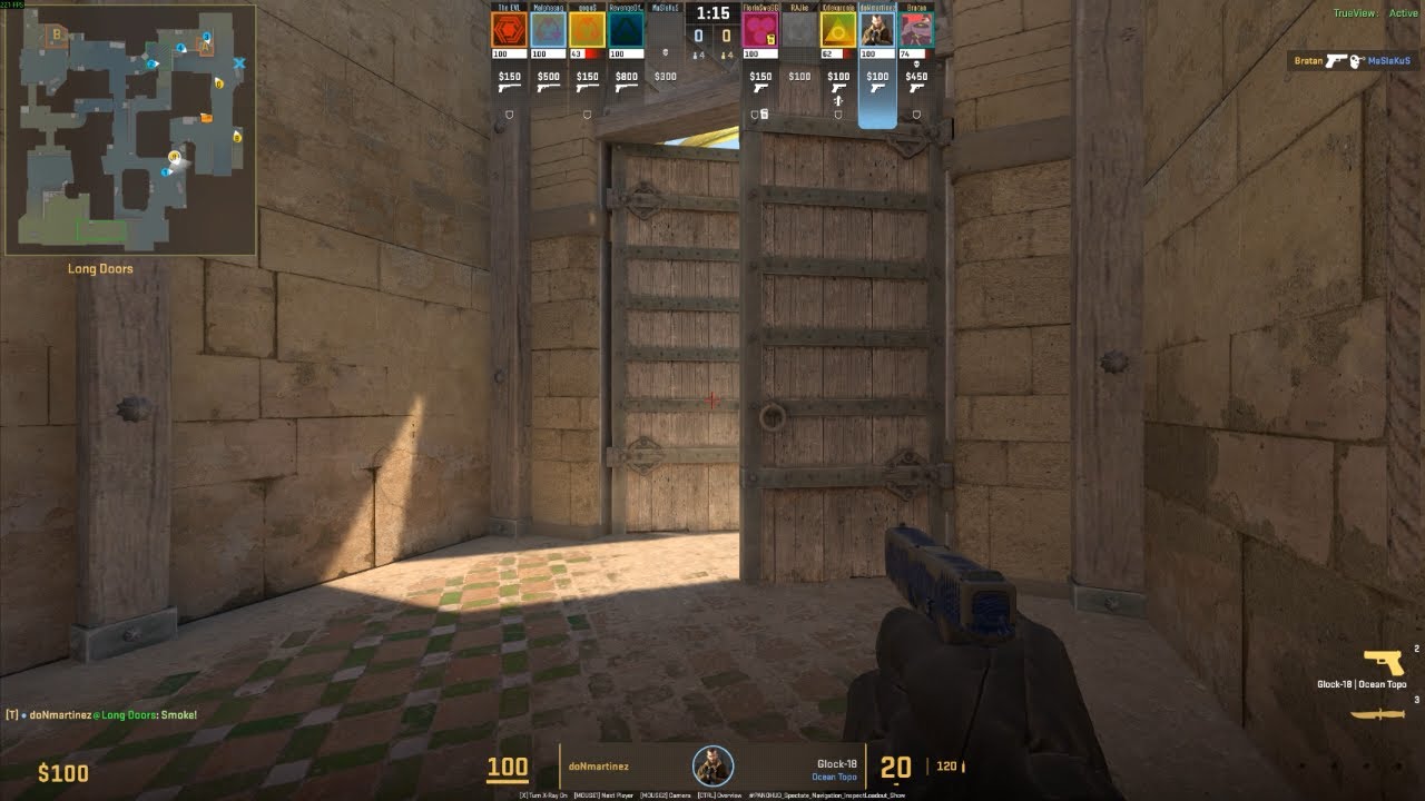 doNmartinez - de_dust2 - Clean 2k in pistol round