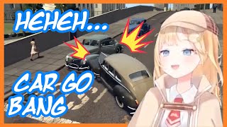 Amelia Crashing In L.a. Noire But Its Synced To The Mii Plaza Music