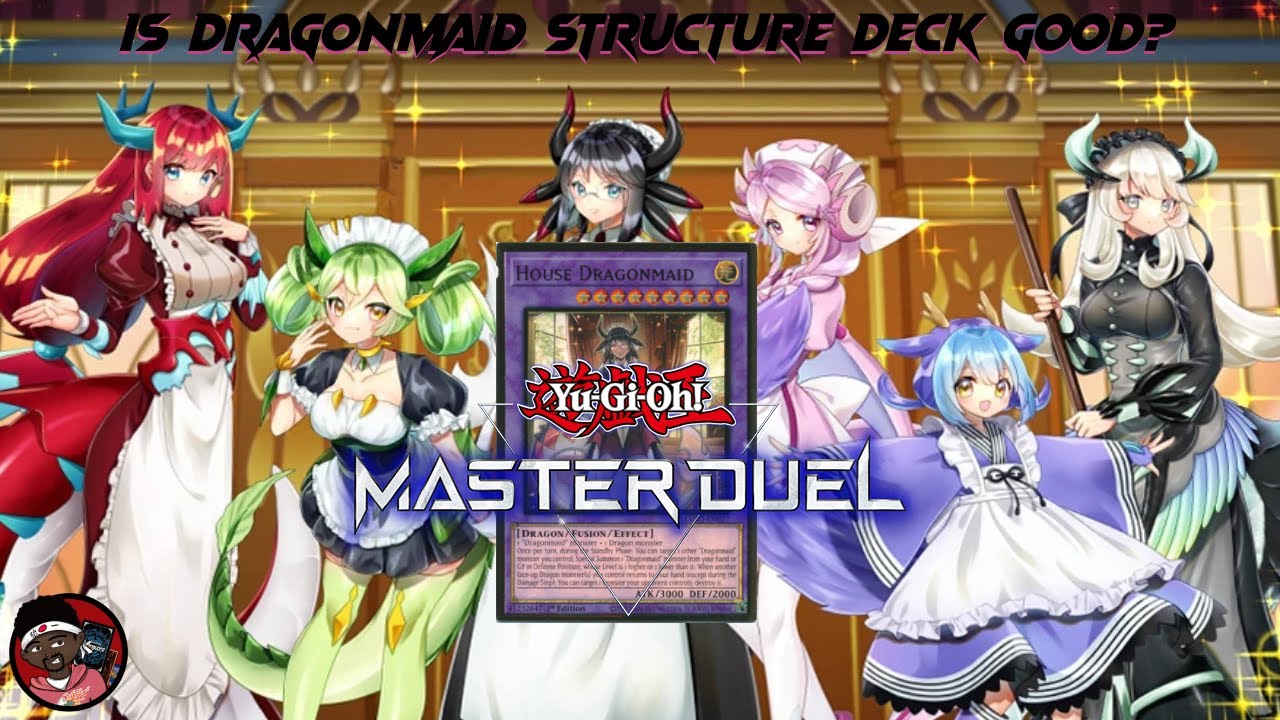 YuGiOh! Master Duel How Good is Dragonmaid Structure Deck? YouTube