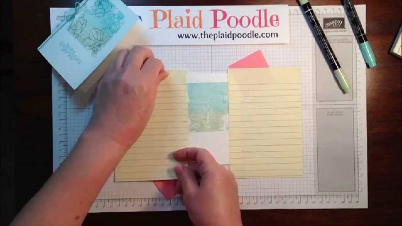 Watercolor with Stampin' Up! Clear Blocks YouTube
