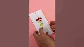 Thumbnail of #JunyTony | 🩰 ballerina & ballerino | Origami | Bahasa Indonesia #Shorts