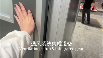 Customized Newest Full Size Interpretation Booth for Simultaneous Translation Conference