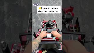 How To Drive A Stand On Zero Turn Mower
