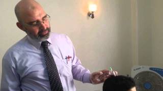 د/ أمير صالح و أحدث طريقة لعمل الحجامه على اليافوخ باستخدام العسل وبدون حلق شعر الرأس