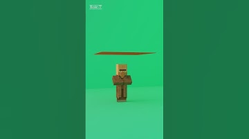 Villager vs Cloth simulation💎⛏️. Minecraft Satisfying video