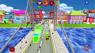 Super Hero Cat Run: Epic Hero Dash & Gameplay Highlights! 🐾⚡ screenshot 1