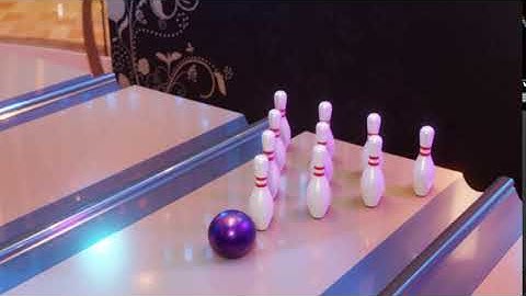 Bowling Scene - My first Blender animation (Evee)