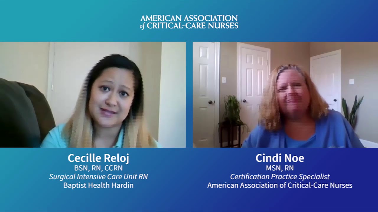 Recent CCRN Shares Her COVID-19 Certification Experience