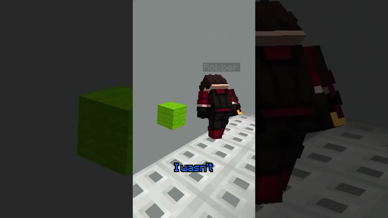 Poor Robber #minecraftmemes