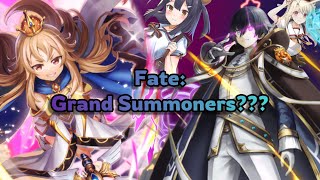 The new Fate units are.. GS units? | Grand Summoners