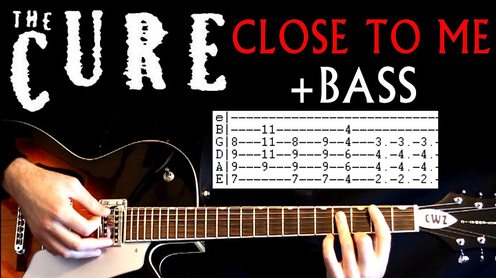 Close to Me Guitar version - Guitar performance video thumbnail