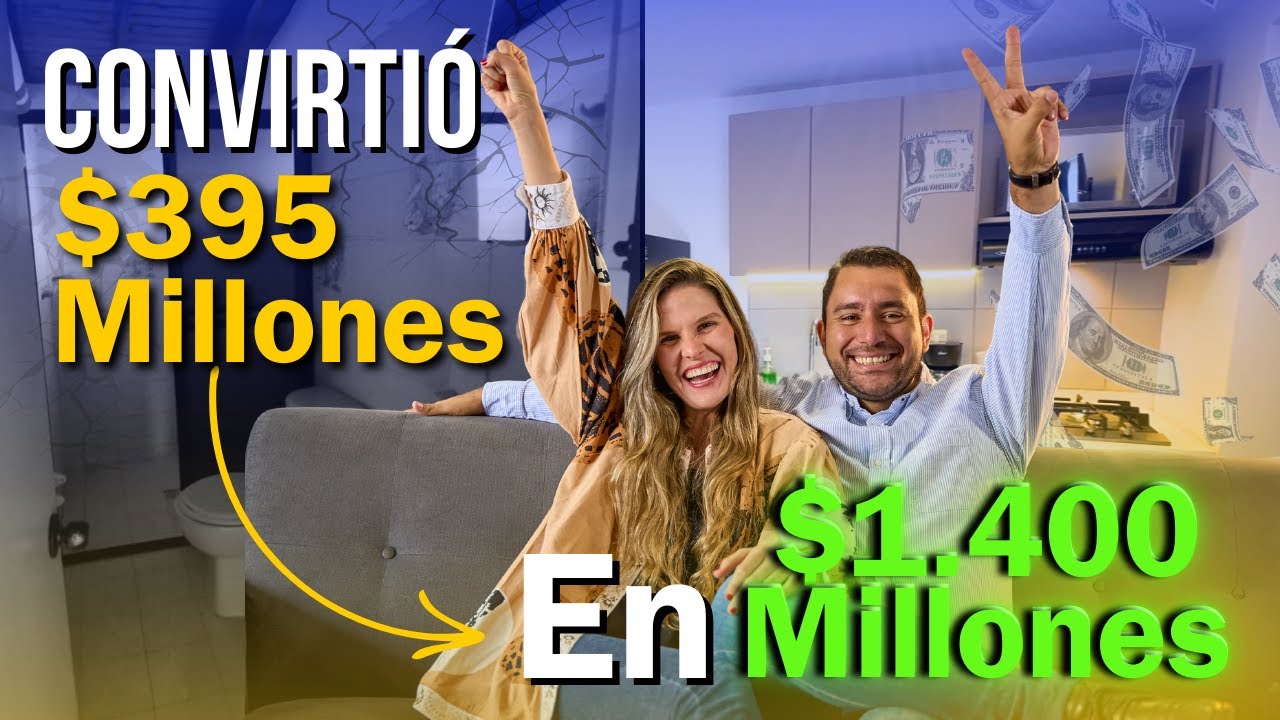 🏠 Flipping + Rentas Cortas ¡Transformación en Medellín que Genera Millones mensuales! 💰🤑