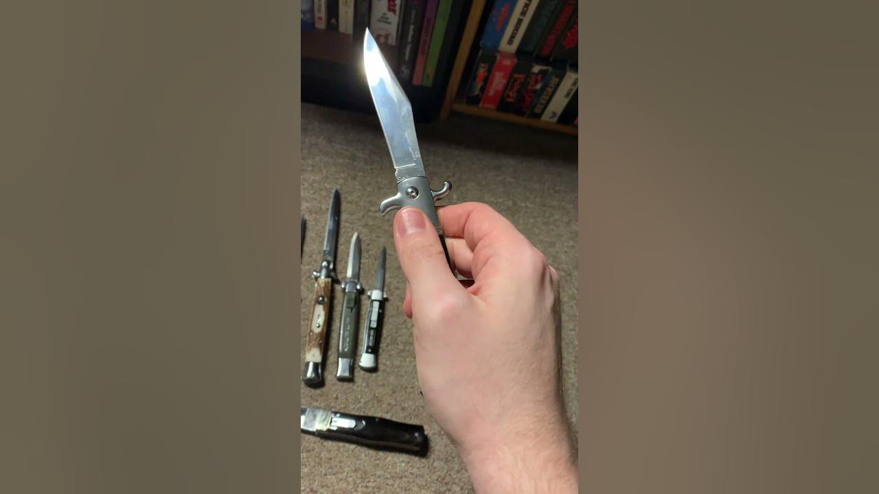 CZ Knives Hidden Release Switchblade YouTube