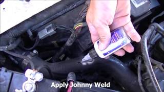 How to quickly repair a radiator hose