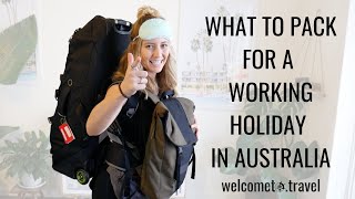What To Pack For A Australia Working Holiday Visa In 2023