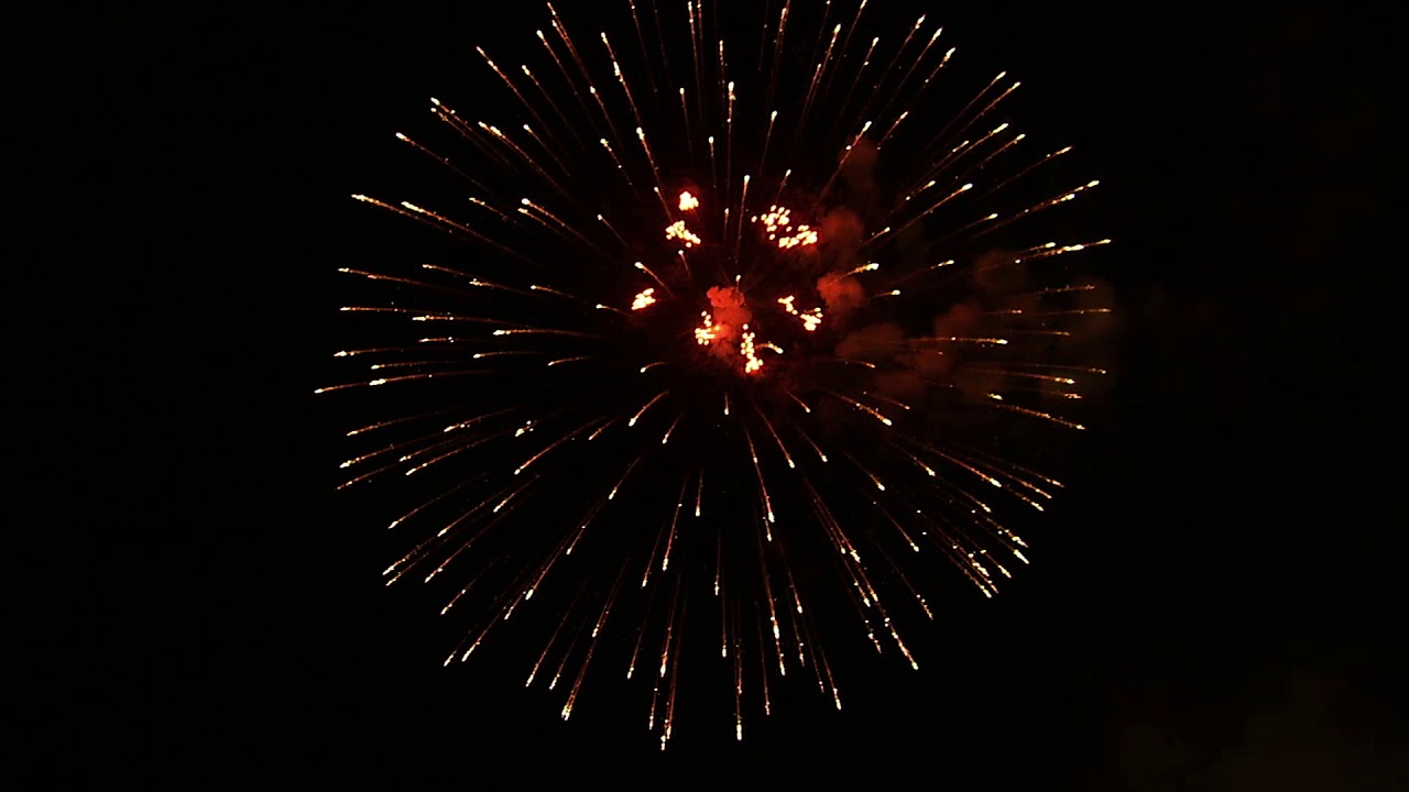 Colourful firework with relaxing piano music (New Year's Eve Screensaver)